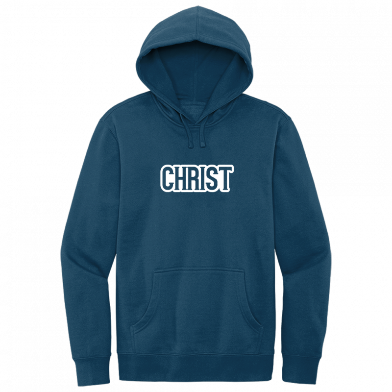 Christ White Design Hoodie Sweatshirt