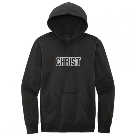 Christ Gray Design Hoodie Sweatshirt