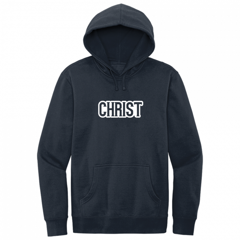 Christ White Design Hoodie Sweatshirt