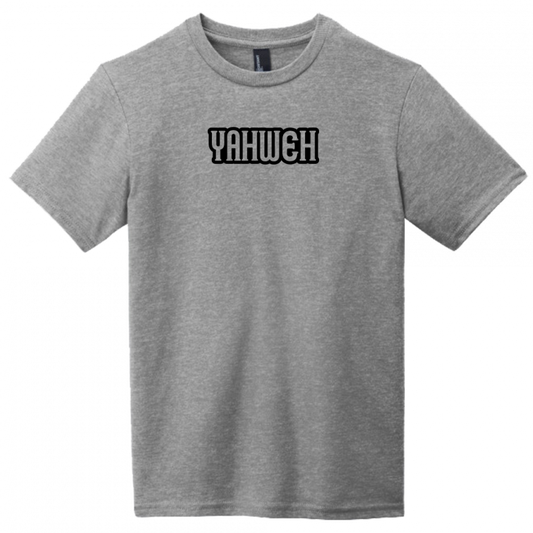 Yahweh Black Design Youth T-Shirt