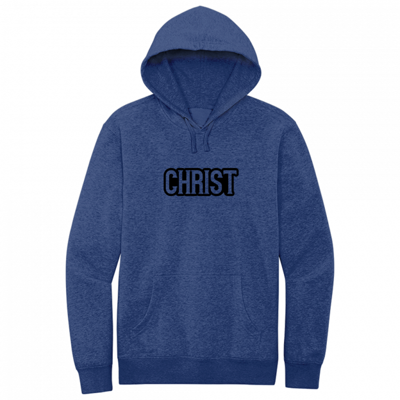 Christ Black Design Hoodie Sweatshirt