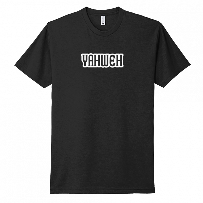 Yahweh White Design Unisex T-Shirt