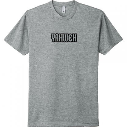 Yahweh Black Design Unisex T-Shirt