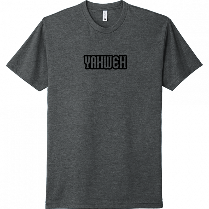 Yahweh Black Design Unisex T-Shirt