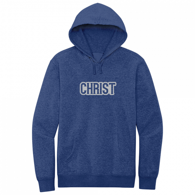 Christ Gray Design Hoodie Sweatshirt