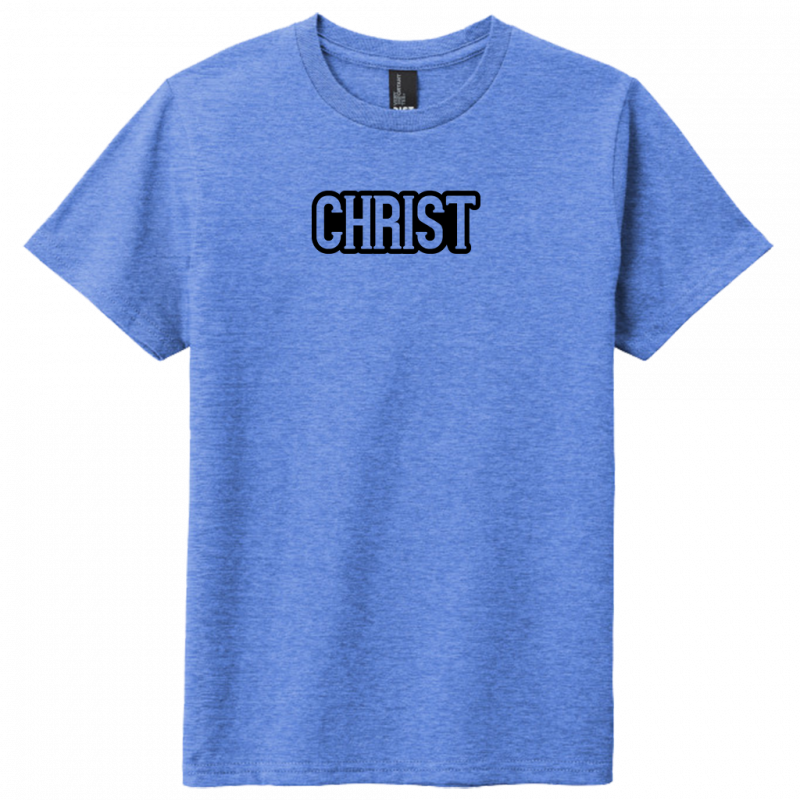 Christ Black Design Youth T-Shirt