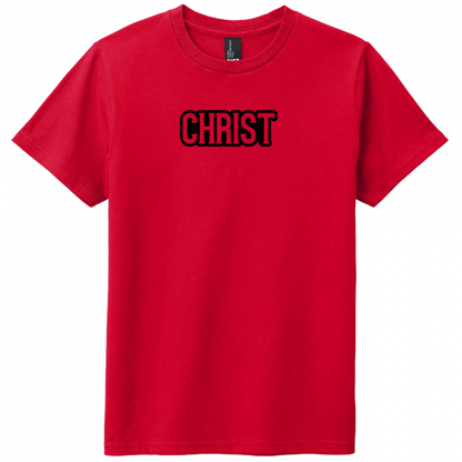 Christ Black Design Youth T-Shirt