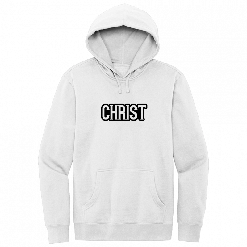 Christ Black Design Hoodie Sweatshirt