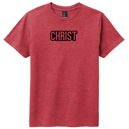 Christ Black Design Youth T-Shirt