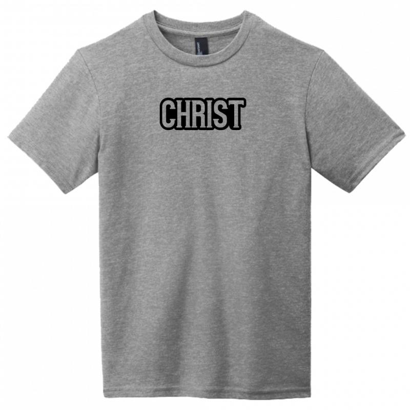 Christ Black Design Youth T-Shirt