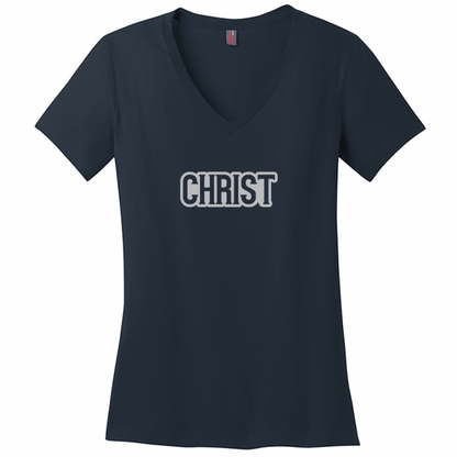 Christ Gray Design Woman's V-Neck