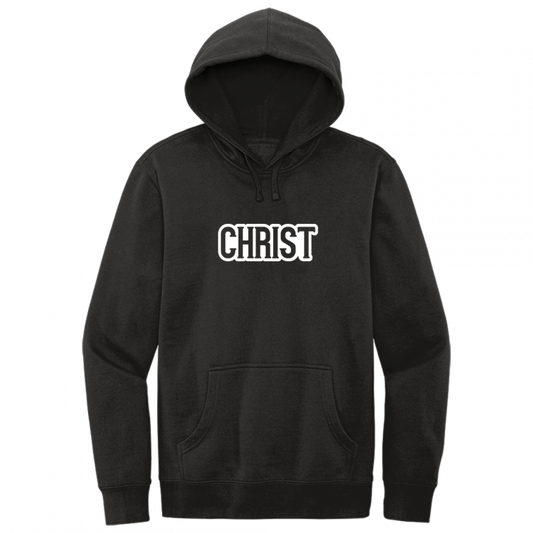 Christ White Design Hoodie Sweatshirt