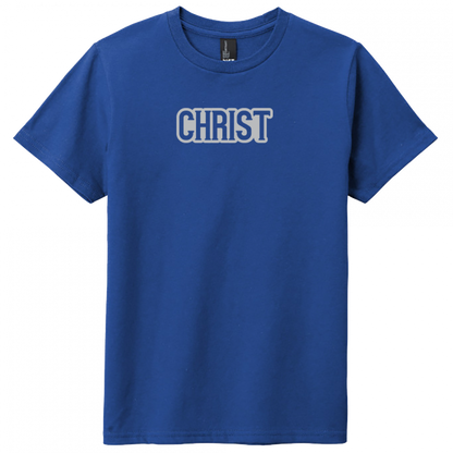 Christ Gray Design Youth T-Shirt