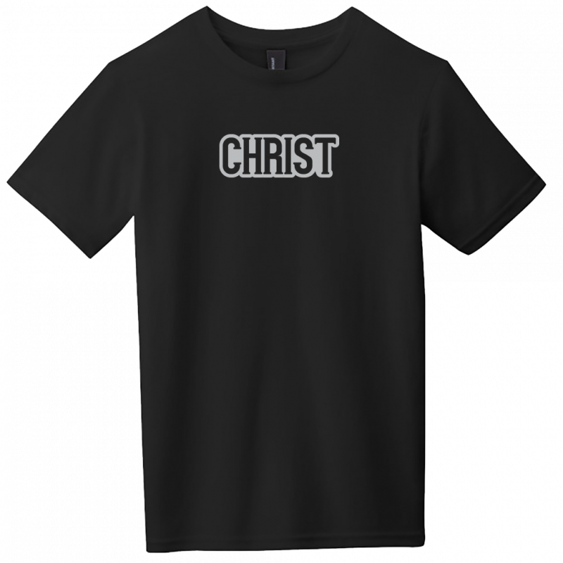 Christ Gray Design Youth T-Shirt