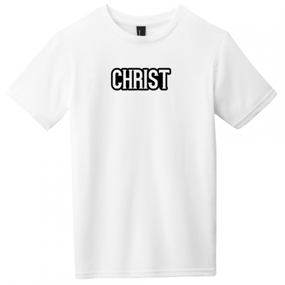 Christ Black Design Youth T-Shirt