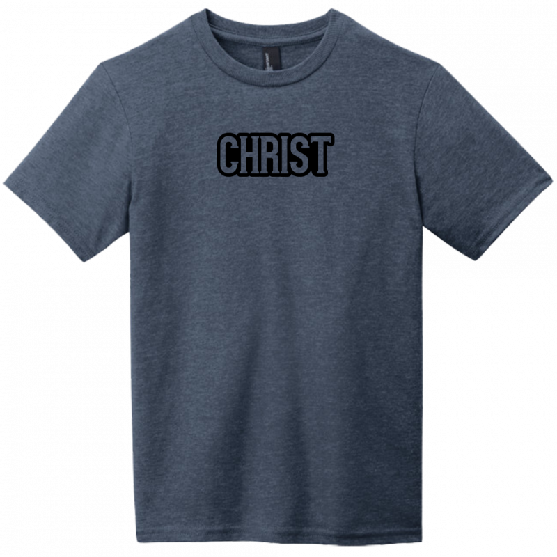 Christ Black Design Youth T-Shirt