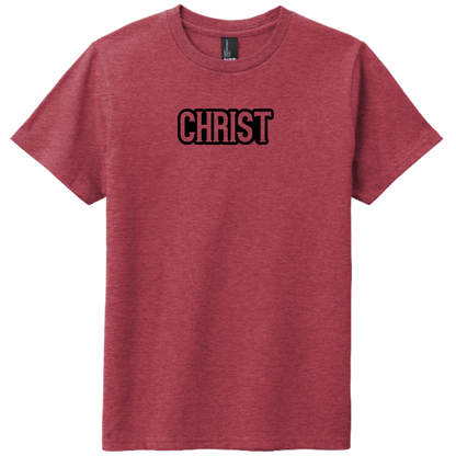 Christ Black Design Youth T-Shirt