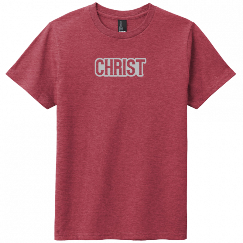 Christ Gray Design Youth T-Shirt