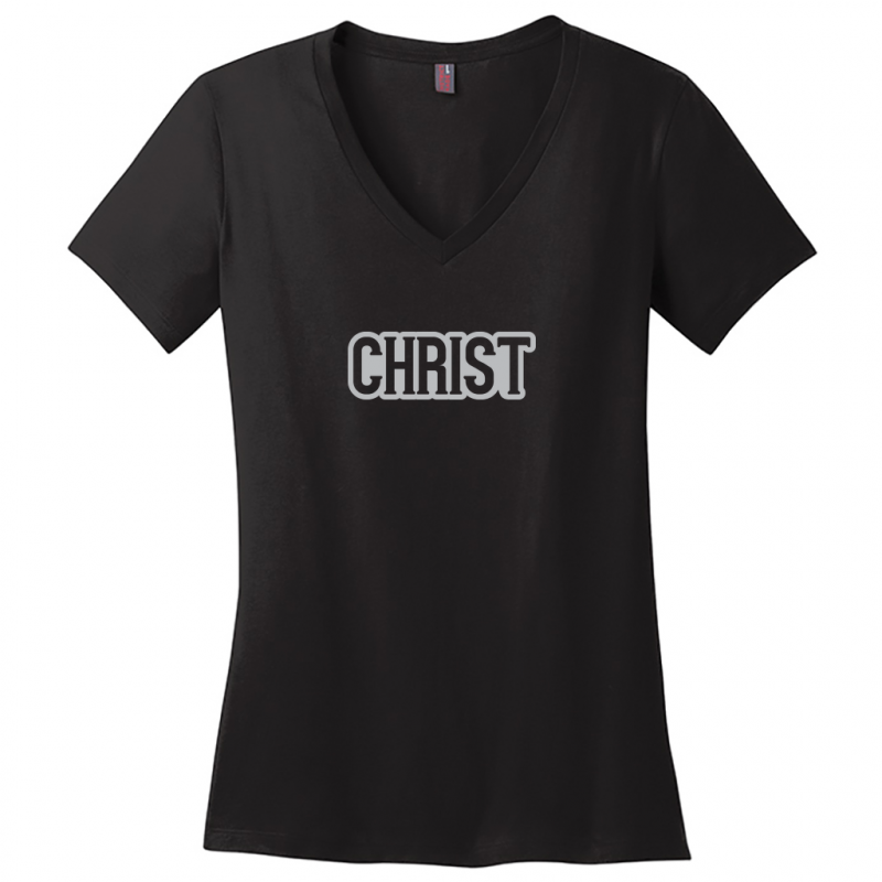 Christ Gray Design Woman's V-Neck