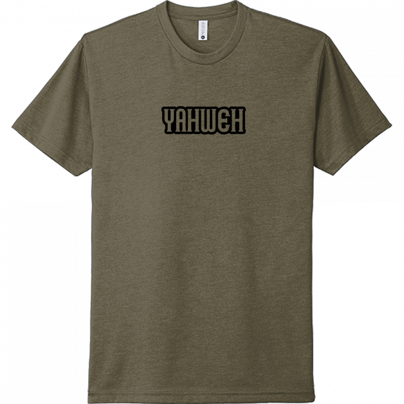 Yahweh Black Design Unisex T-Shirt