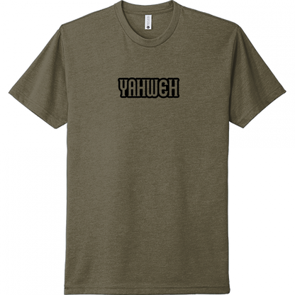 Yahweh Black Design Unisex T-Shirt