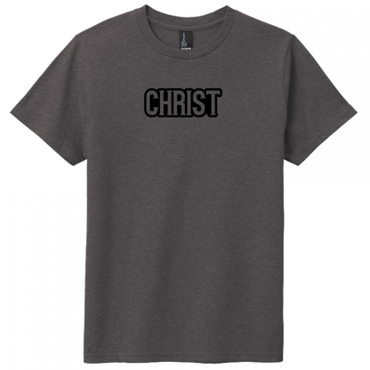 Christ Black Design Youth T-Shirt