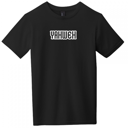 Yahweh White Design Youth T-Shirt