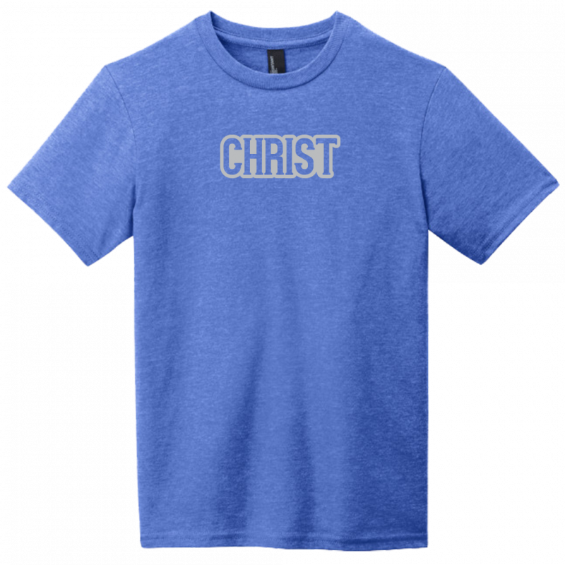 Christ Gray Design Youth T-Shirt