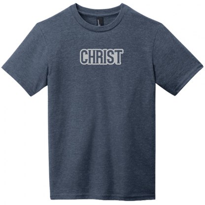 Christ Gray Design Youth T-Shirt