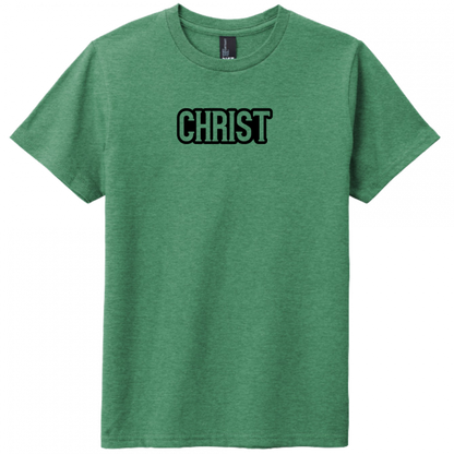 Christ Black Design Youth T-Shirt