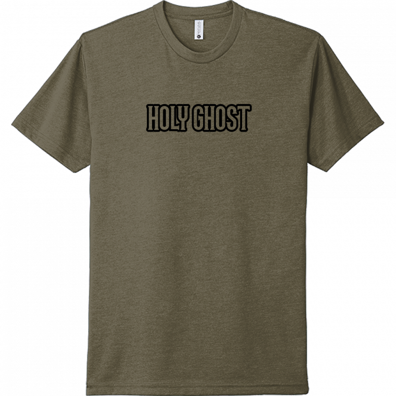 Holy Ghost Black Design Unisex T-Shirt