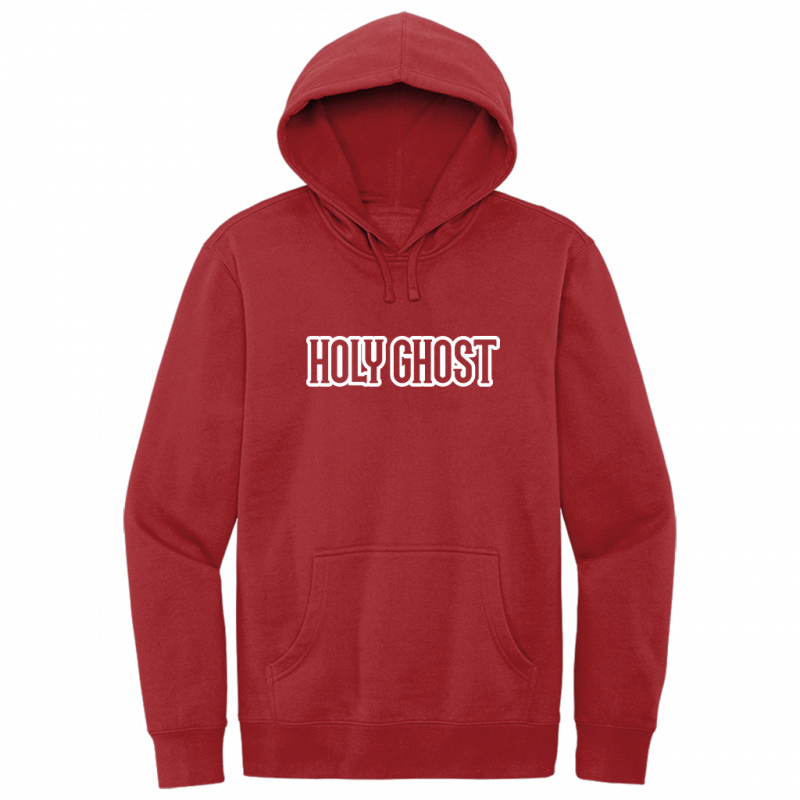 Holy Ghost White Design Hoodie Sweatshirt