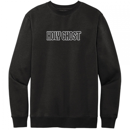 Holy Ghost Gray Design Crewneck Sweatshirt