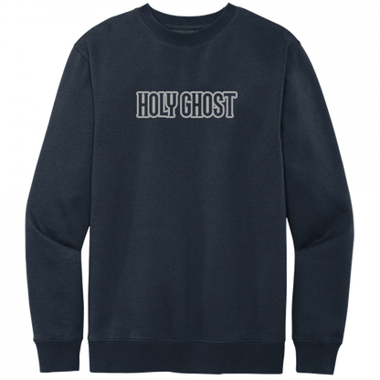 Holy Ghost Gray Design Crewneck Sweatshirt