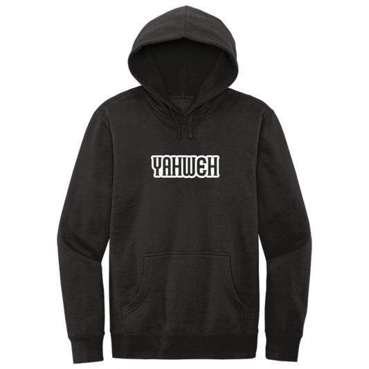 Yahweh White Design Hoodie Sweatshirt