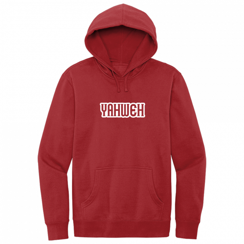 Yahweh White Design Hoodie Sweatshirt