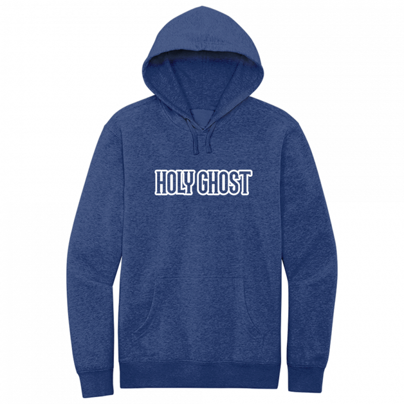 Holy Ghost White Design Hoodie Sweatshirt