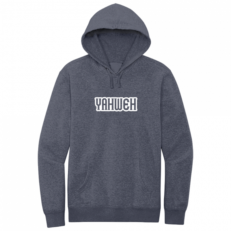 Yahweh White Design Hoodie Sweatshirt