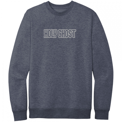 Holy Ghost Gray Design Crewneck Sweatshirt