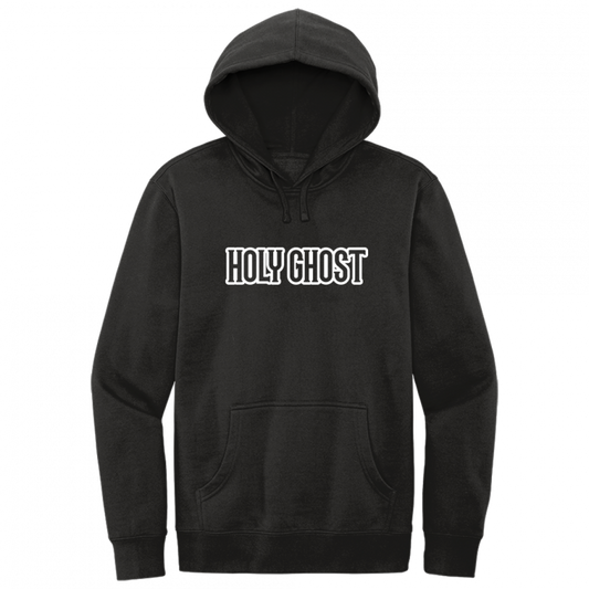 Holy Ghost White Design Hoodie Sweatshirt