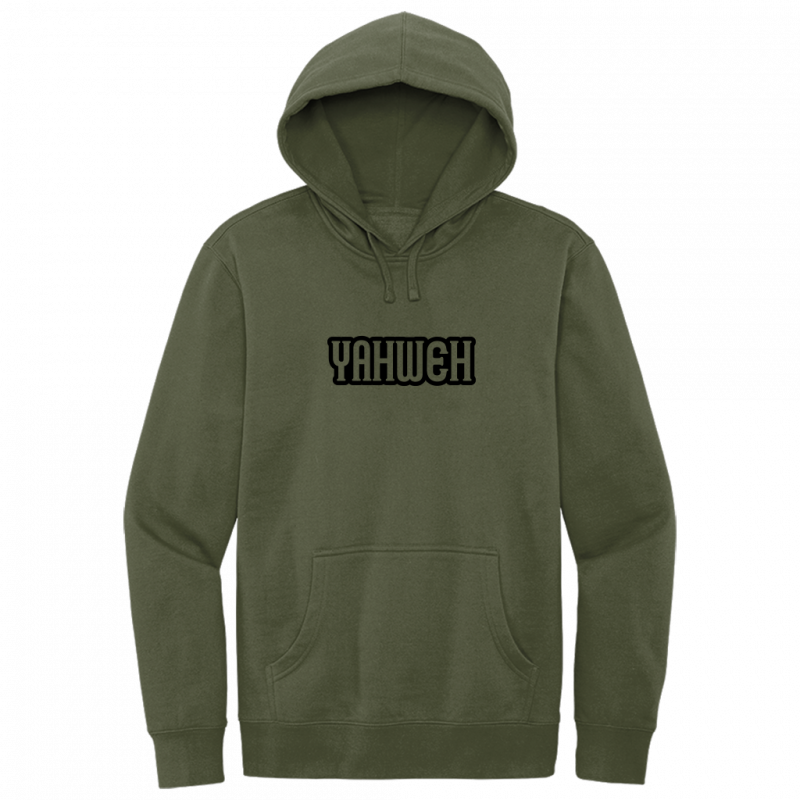 Yahweh Black Design Hoodie Sweatshirt