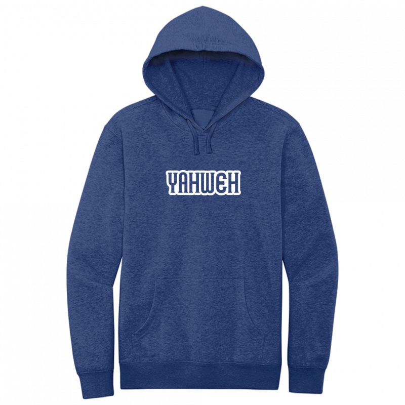 Yahweh White Design Hoodie Sweatshirt