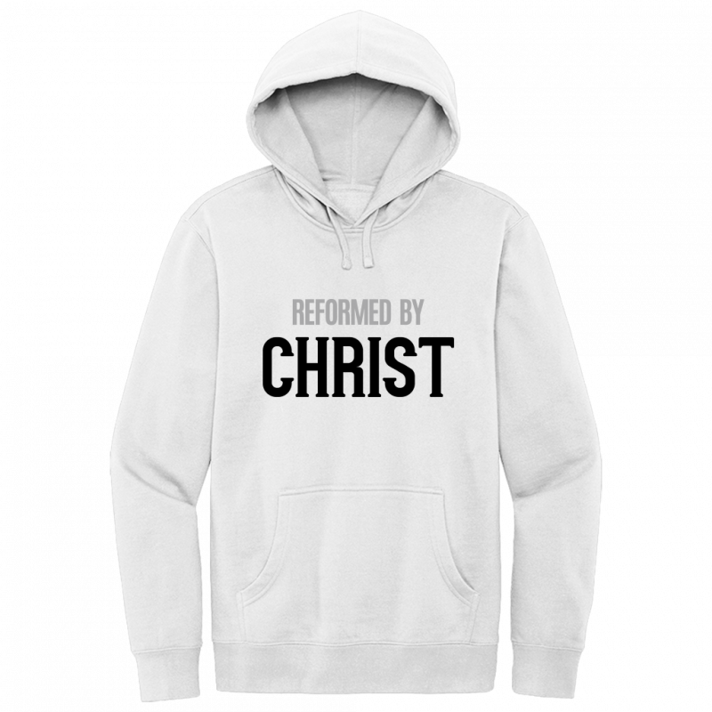 Reformed By Christ Black & Gray Hoodie Sweatshirt