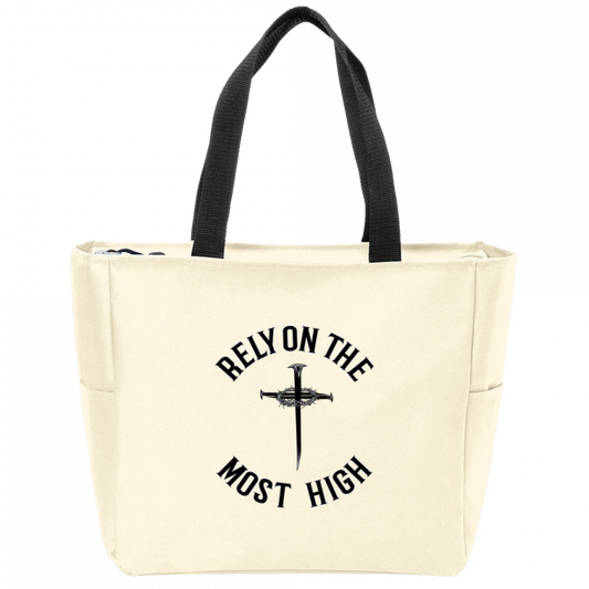 Rely on the Most High Essential Zip Tote Bag