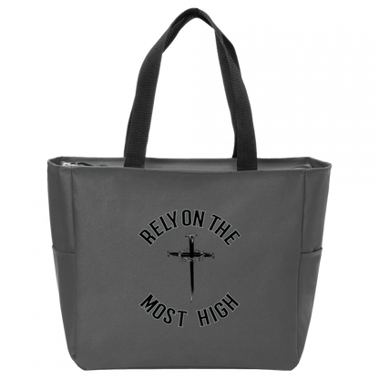 Rely on the Most High Essential Zip Tote