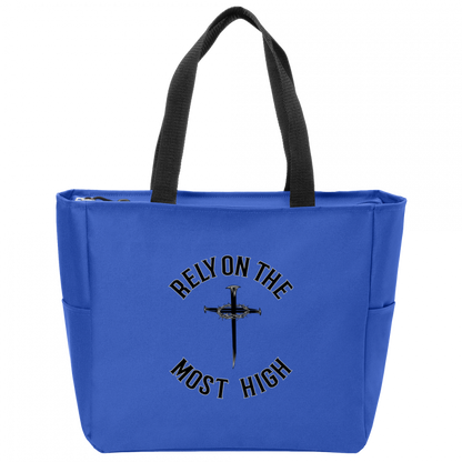 Rely on the Most High Essential Zip Tote