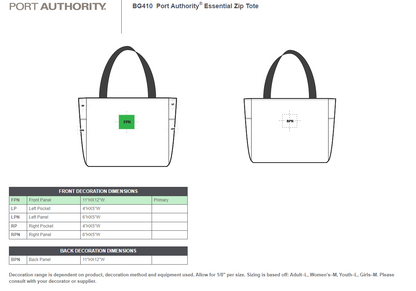 Glorify God  Essential Zip Tote